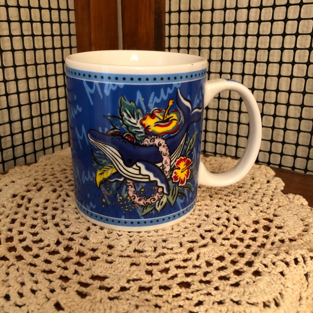 Hilo Hattie Humpback whale Hawaiian Coffee Mug Cup